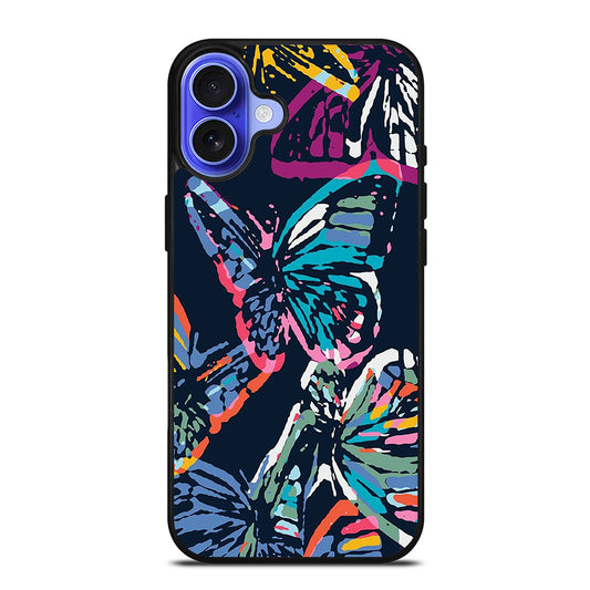 LILLY PULITZER BUTTERFLY iPhone 16 Case Cover