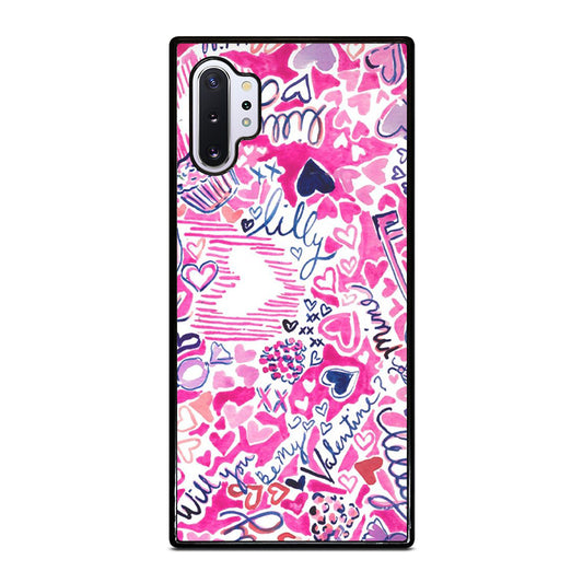 LILLY PULITZER LOVE PATTERN Samsung Galaxy Note 10 Plus Case Cover