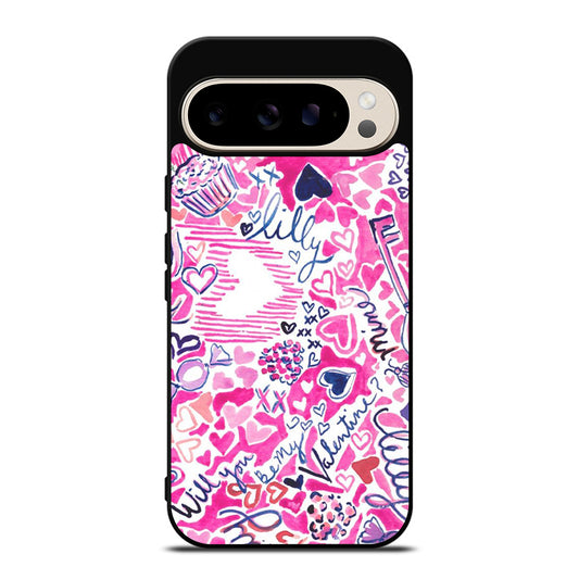 LILLY PULITZER LOVE PATTERN Google Pixel 9 Pro Case Cover