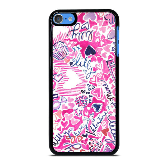 LILLY PULITZER LOVE PATTERN iPod Touch 7 Case Cover