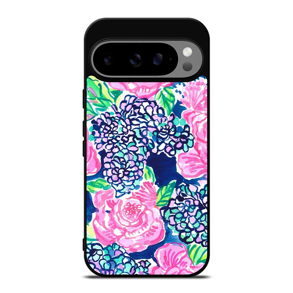 LILLY PULITZER ROSE FLOWER Google Pixel 9 Pro XL Case Cover