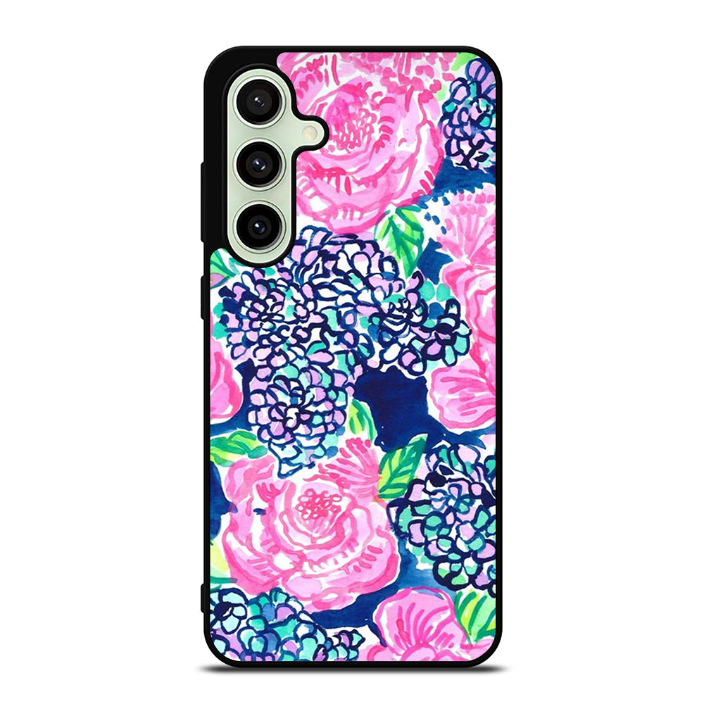 LILLY PULITZER ROSE FLOWER Samsung Galaxy S24 FE Case Cover