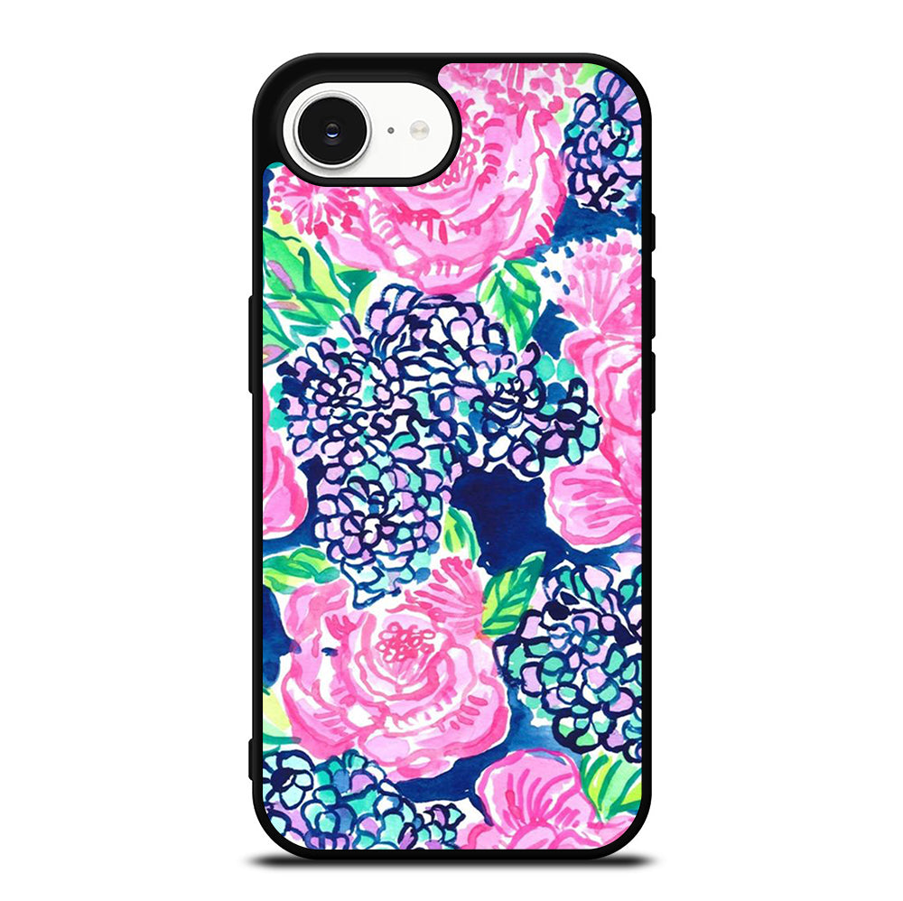 LILLY PULITZER ROSE FLOWER iPhone 16e Case Cover