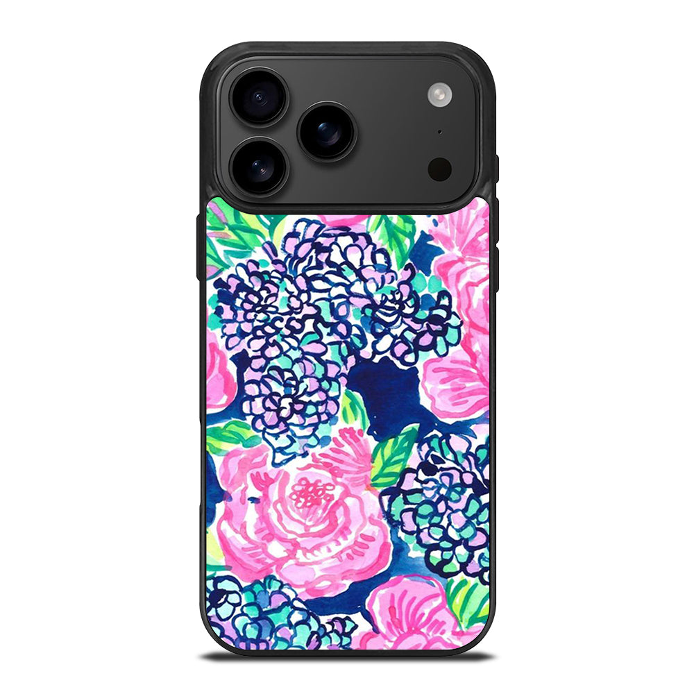 LILLY PULITZER ROSE FLOWER iPhone 17 Pro Max Case Cover