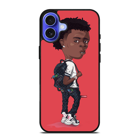 LIL BABY RAPPER CARTOON iPhone 16 Case Cover