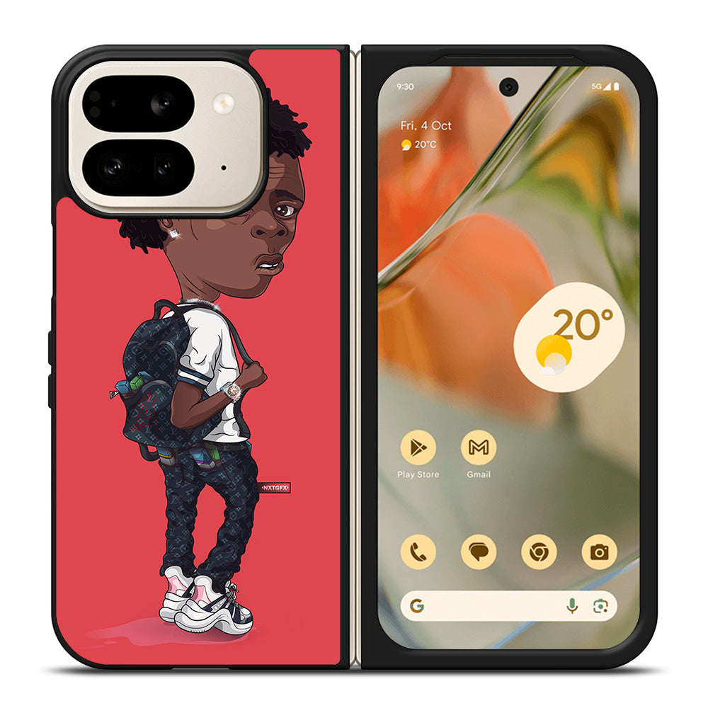 LIL BABY RAPPER CARTOON Google Pixel 9 Pro Fold Case Cover