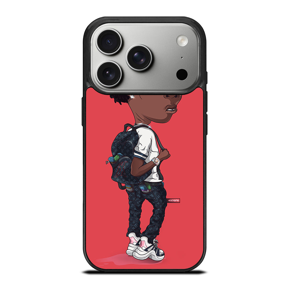 LIL BABY RAPPER CARTOON iPhone 17 Pro Case Cover