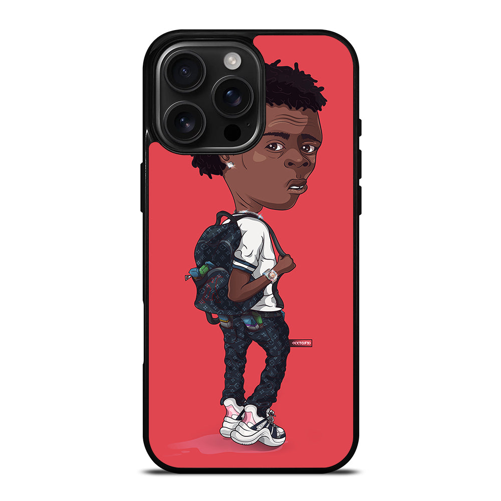 LIL BABY RAPPER CARTOON iPhone 16 Pro Max Case Cover