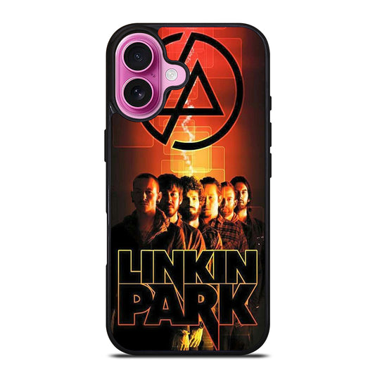 LINKIN PARK BAND POSTER iPhone 16 Plus Case Cover