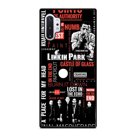 LINKIN PARK LYRIC Samsung Galaxy Note 10 Plus Case Cover