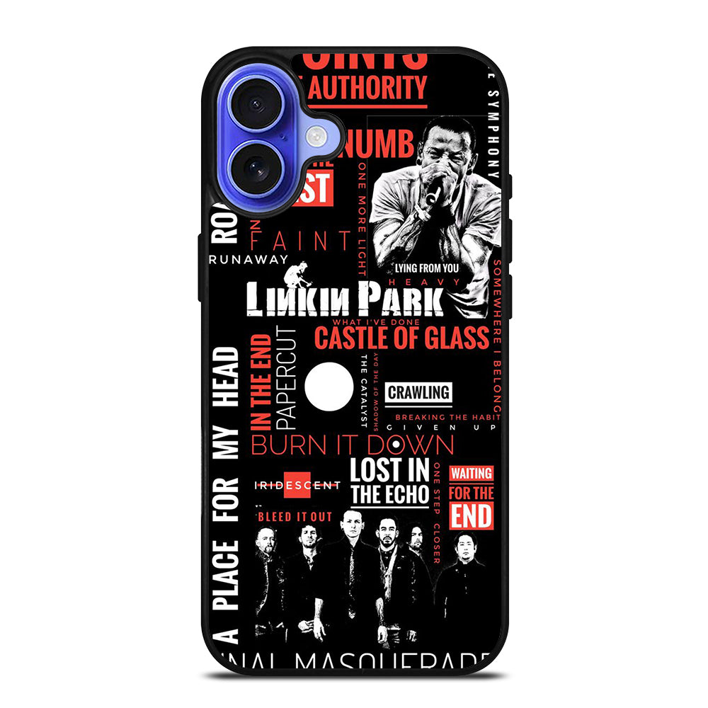 LINKIN PARK LYRIC iPhone 16 Case Cover