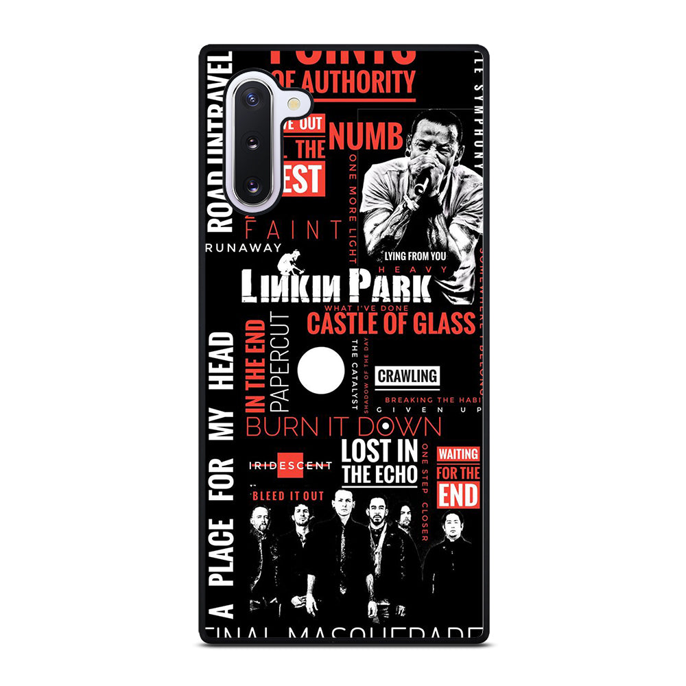 LINKIN PARK LYRIC Samsung Galaxy Note 10 Case Cover