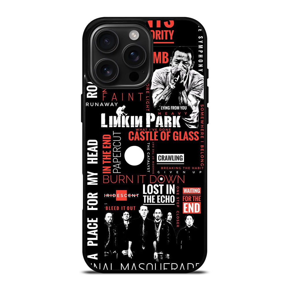LINKIN PARK LYRIC iPhone 16 Pro Max Case Cover