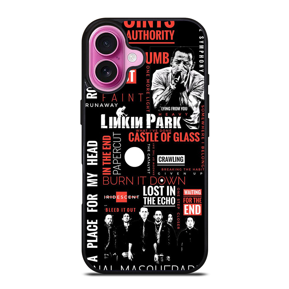 LINKIN PARK LYRIC iPhone 16 Plus Case Cover
