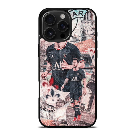 LIONEL MESSI FOOTBALL ART iPhone 16 Pro Max Case Cover