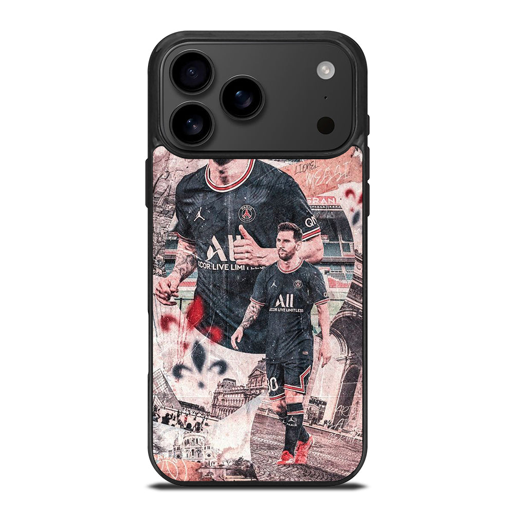 LIONEL MESSI FOOTBALL ART iPhone 17 Pro Max Case Cover