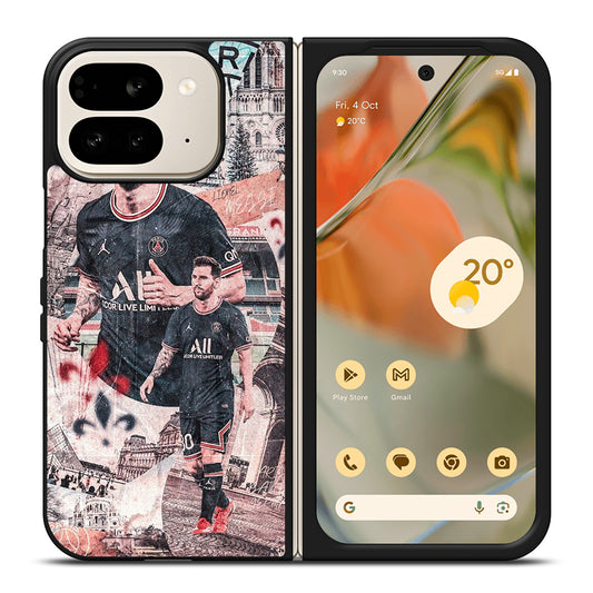 LIONEL MESSI FOOTBALL ART Google Pixel 9 Pro Fold Case Cover
