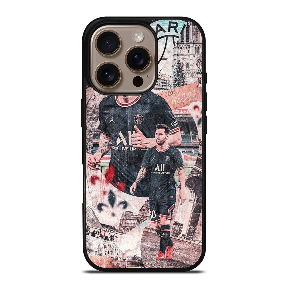 LIONEL MESSI FOOTBALL ART iPhone 16 Pro Case Cover
