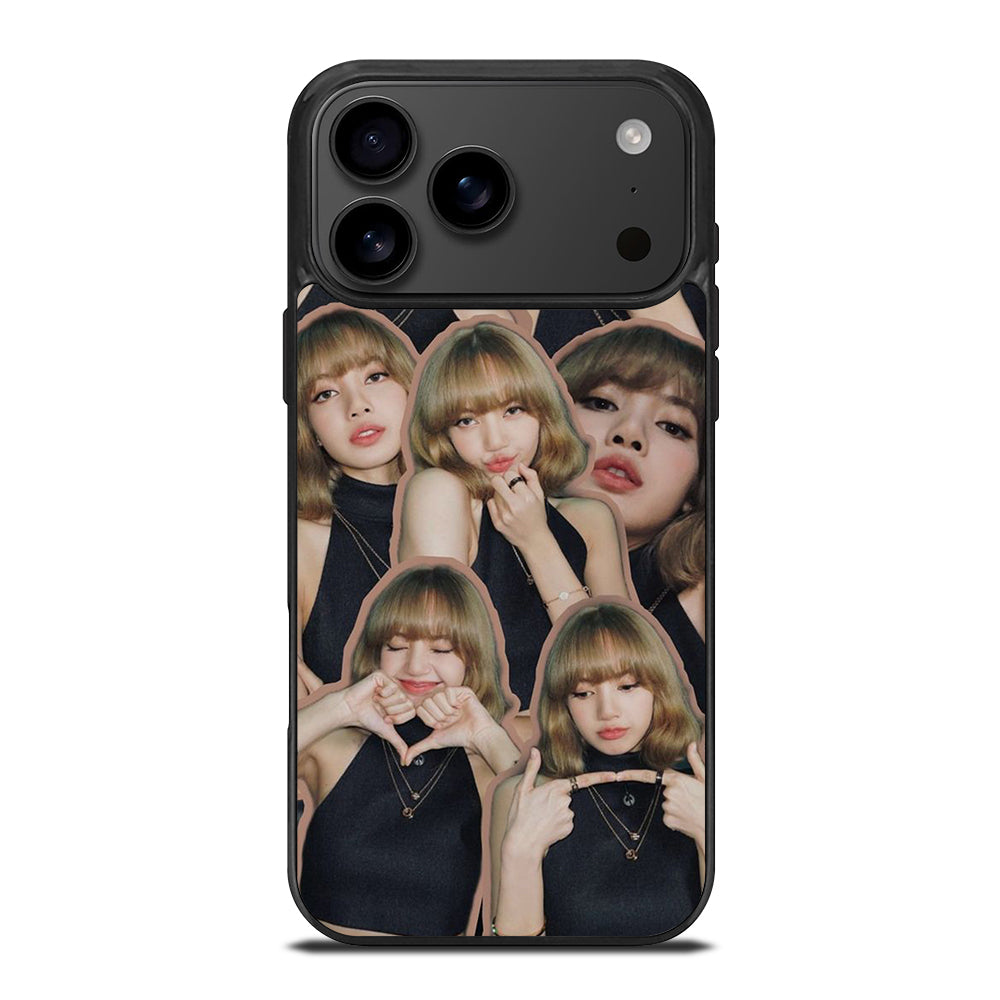 LISA BLACKPINK CUTE COLLAGE iPhone 17 Pro Max Case Cover