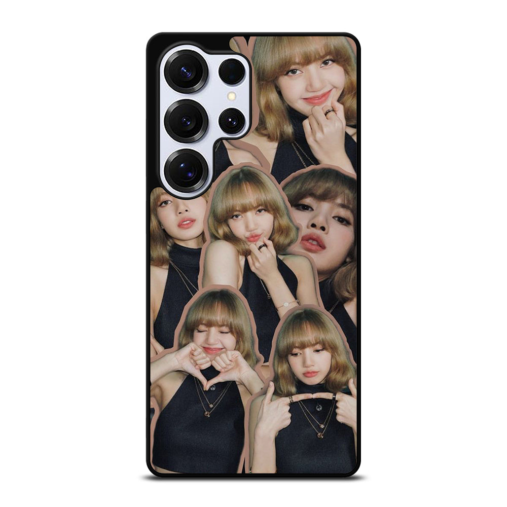 LISA BLACKPINK CUTE COLLAGE Samsung Galaxy S25 Ultra Case Cover