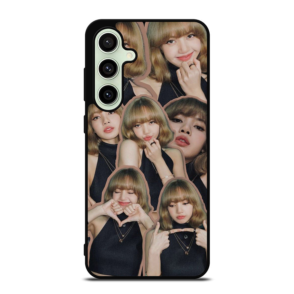 LISA BLACKPINK CUTE COLLAGE Samsung Galaxy S24 FE Case Cover