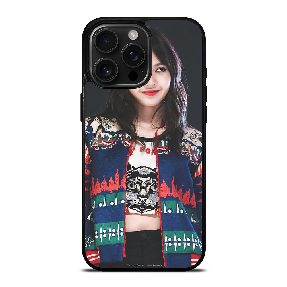 LISA BLACKPINK CUTE iPhone 16 Pro Max Case Cover