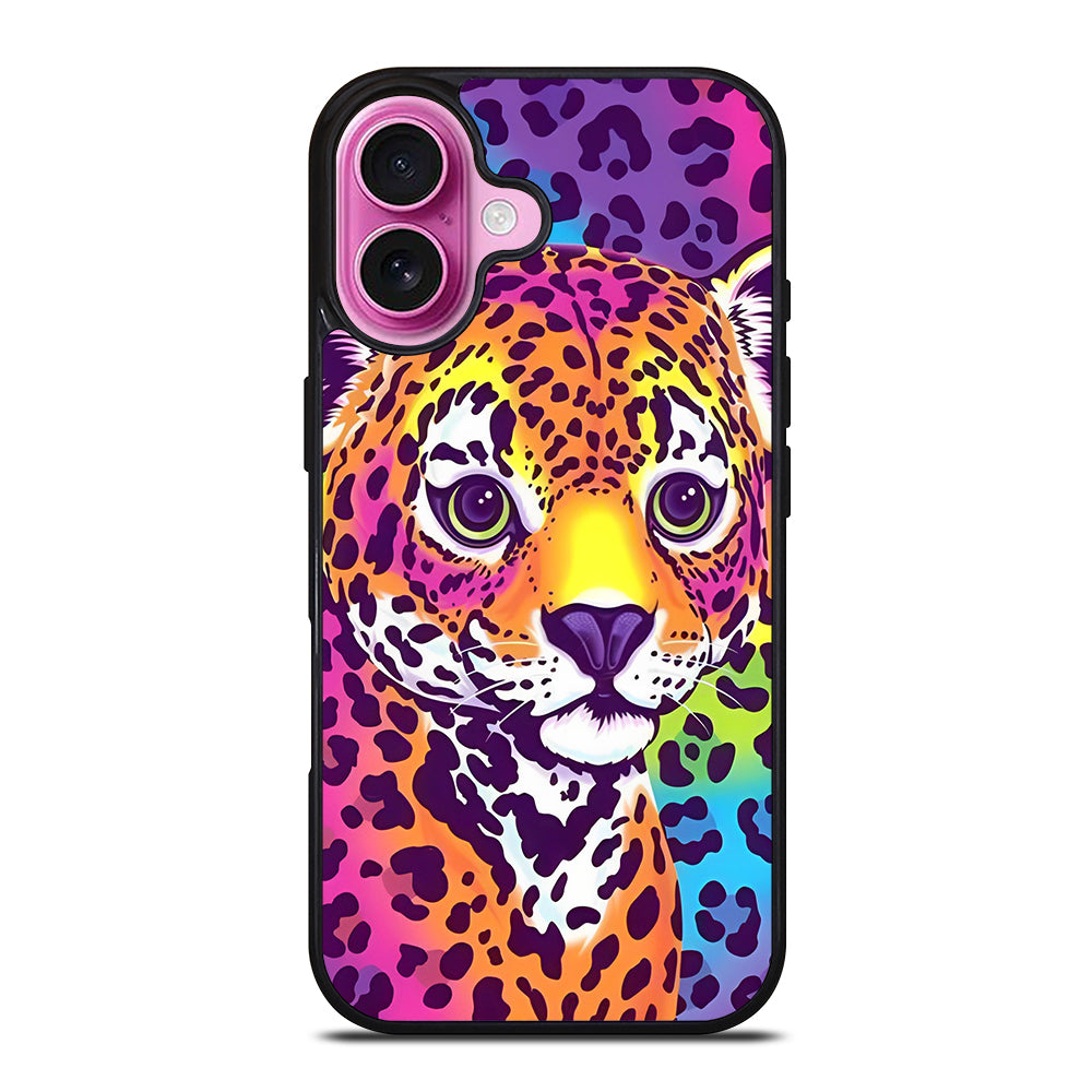 LISA FRANK LEOPARD 3 iPhone 16 Plus Case Cover
