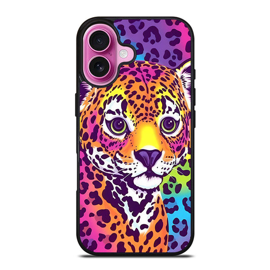 LISA FRANK LEOPARD 3 iPhone 16 Plus Case Cover
