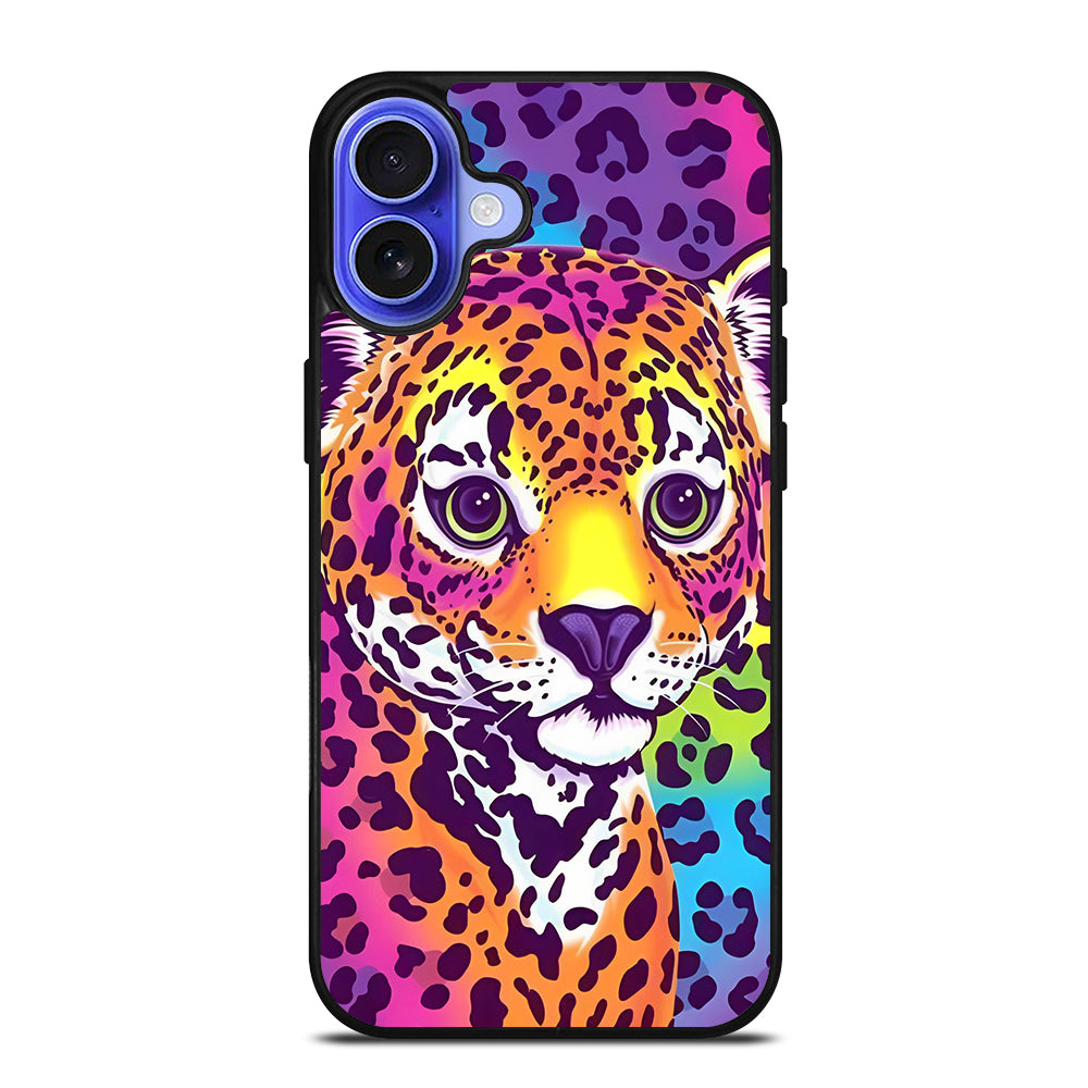 LISA FRANK LEOPARD 3 iPhone 16 Case Cover
