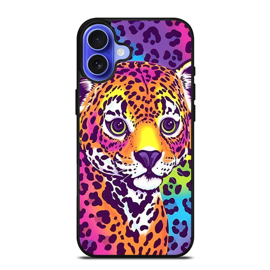 LISA FRANK LEOPARD 3 iPhone 16 Case Cover