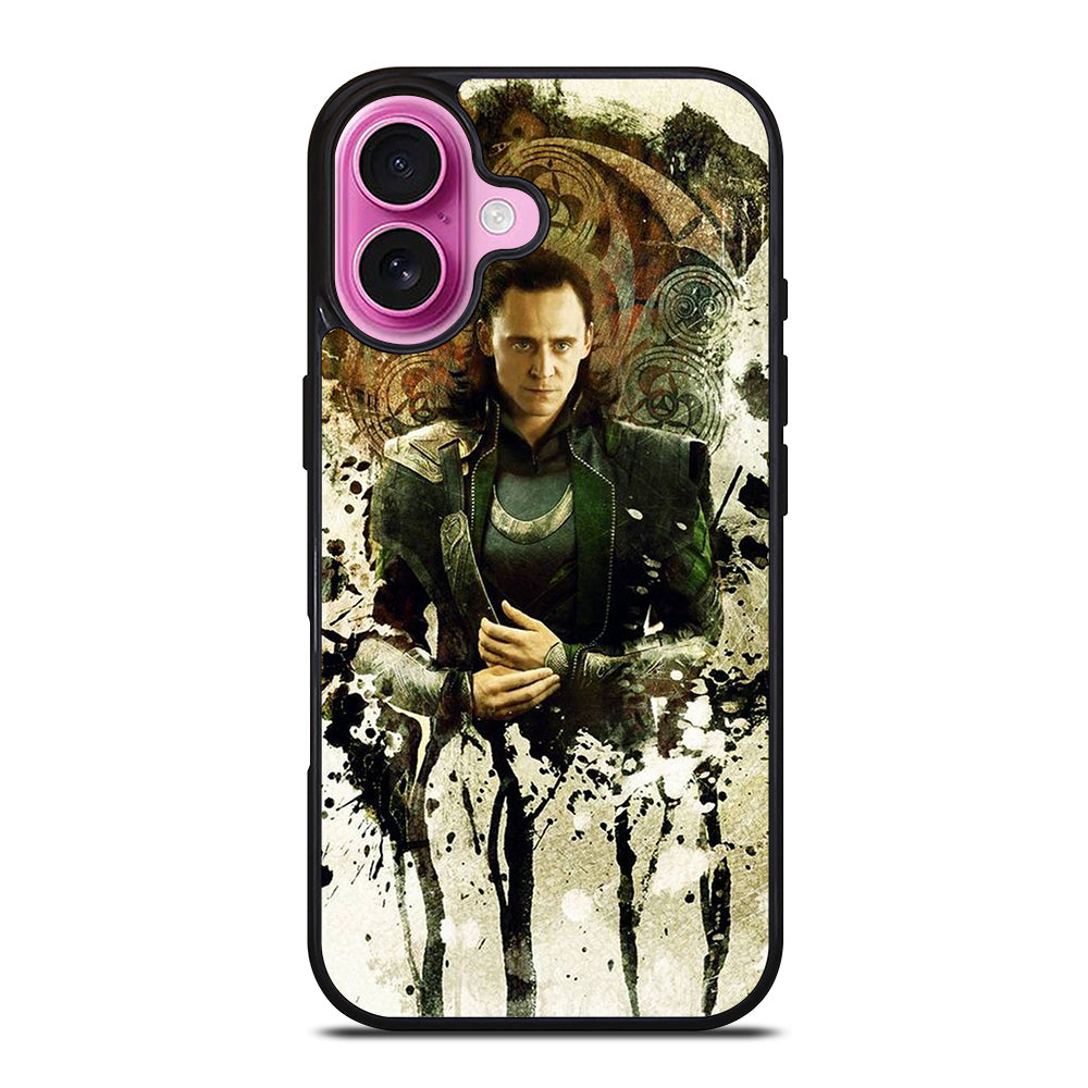 LOKI AVENGERS MARVEL ART iPhone 16 Plus Case Cover