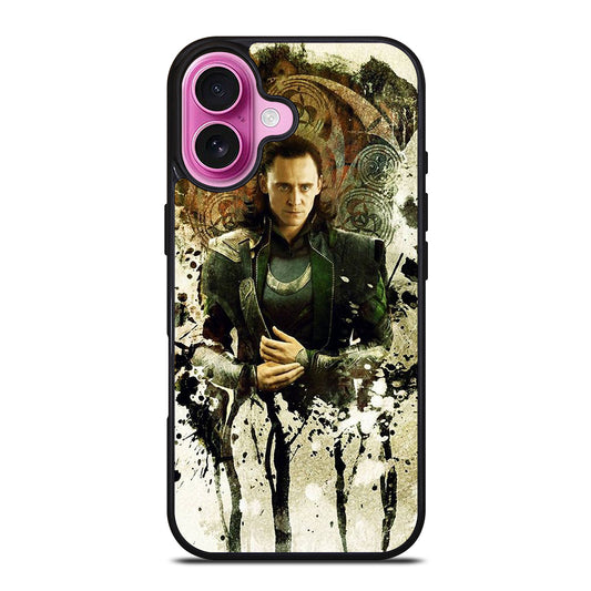LOKI AVENGERS MARVEL ART iPhone 16 Plus Case Cover