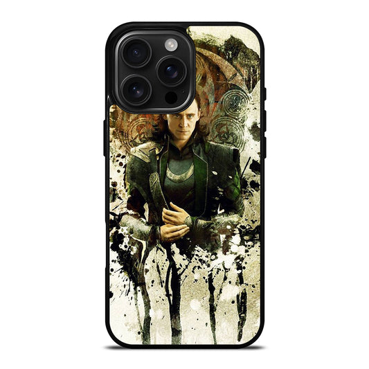 LOKI AVENGERS MARVEL ART iPhone 16 Pro Max Case Cover