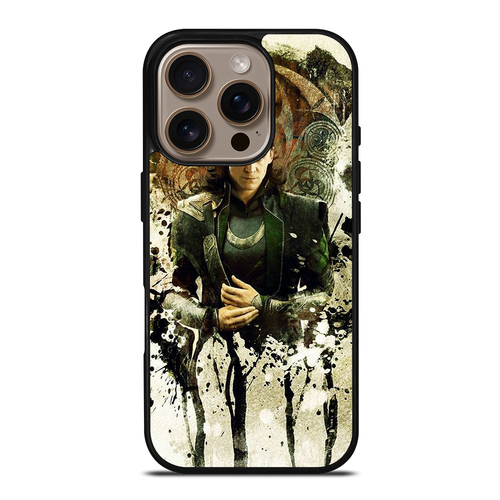 LOKI AVENGERS MARVEL ART iPhone 16 Pro Case Cover