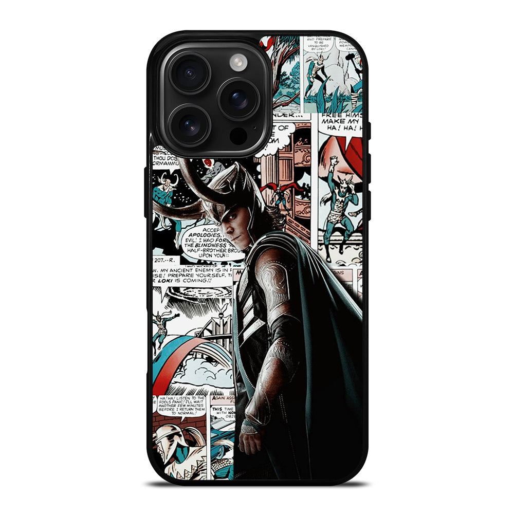LOKI COMIC iPhone 16 Pro Max Case Cover
