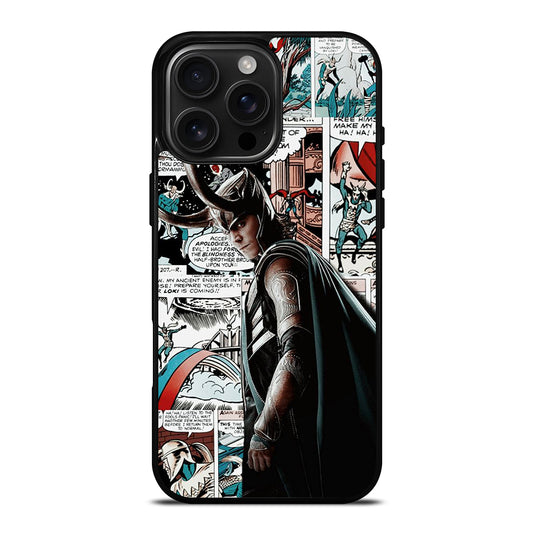 LOKI COMIC iPhone 16 Pro Max Case Cover