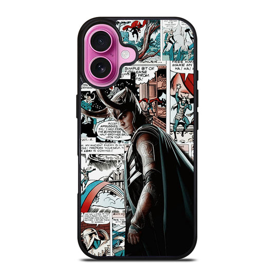 LOKI COMIC iPhone 16 Plus Case Cover