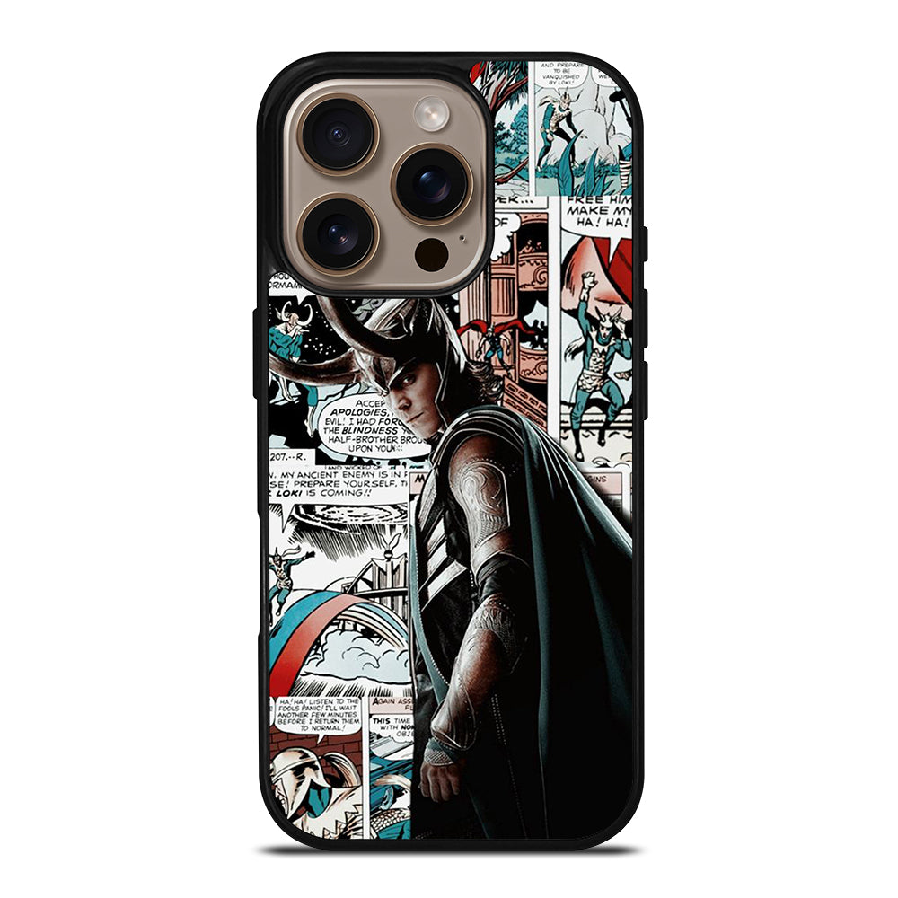 LOKI COMIC iPhone 16 Pro Case Cover