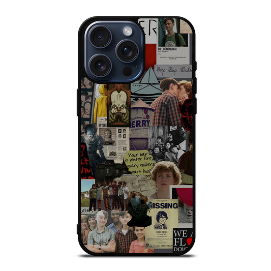 LOSERS CLUB IT MOVIES COLLAGE 1 iPhone 15 Pro Max Case Cover