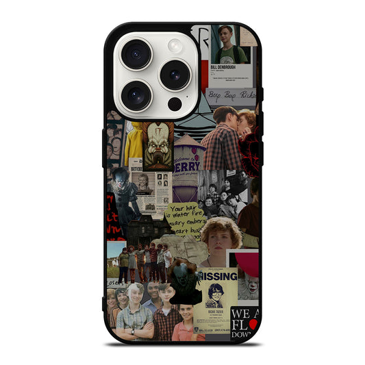 LOSERS CLUB IT MOVIES COLLAGE 1 iPhone 15 Pro Case Cover