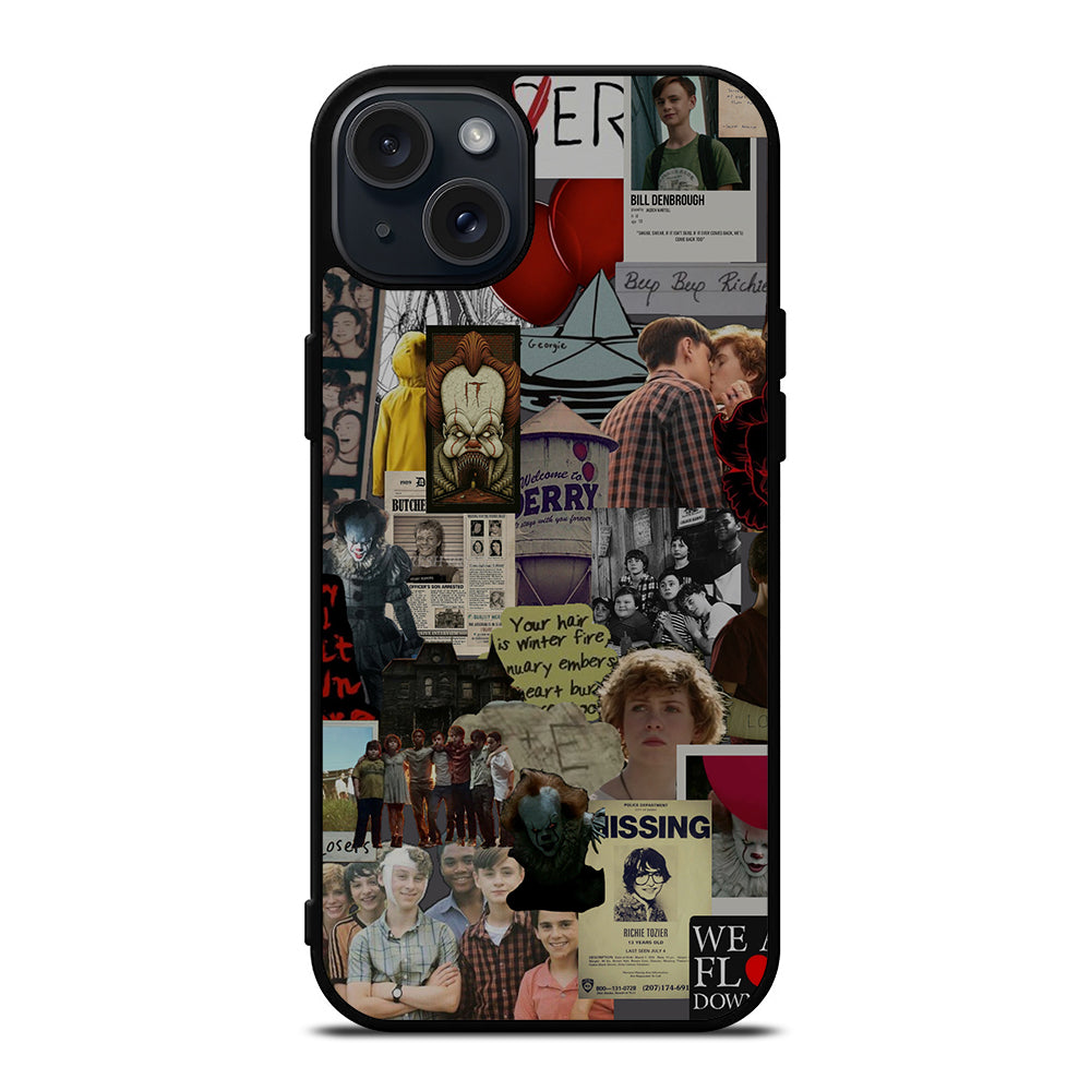 LOSERS CLUB IT MOVIES COLLAGE 1 iPhone 15 Plus Case Cover