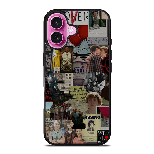 LOSERS CLUB IT MOVIES COLLAGE 1 iPhone 16 Plus Case Cover