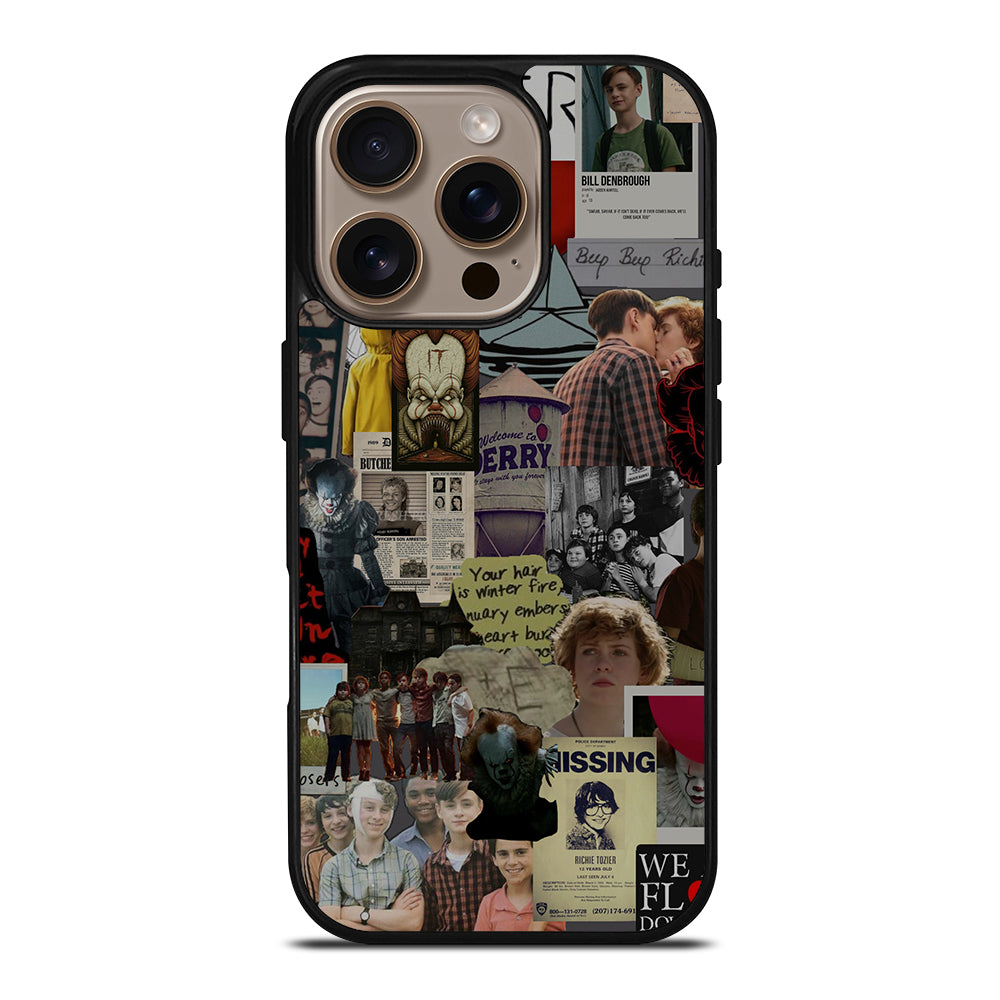 LOSERS CLUB IT MOVIES COLLAGE 1 iPhone 16 Pro Case Cover
