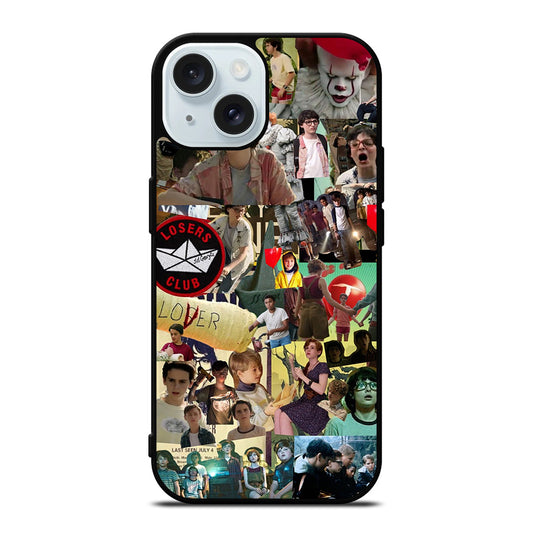 LOSERS CLUB IT MOVIES COLLAGE 2 iPhone 15 Case Cover