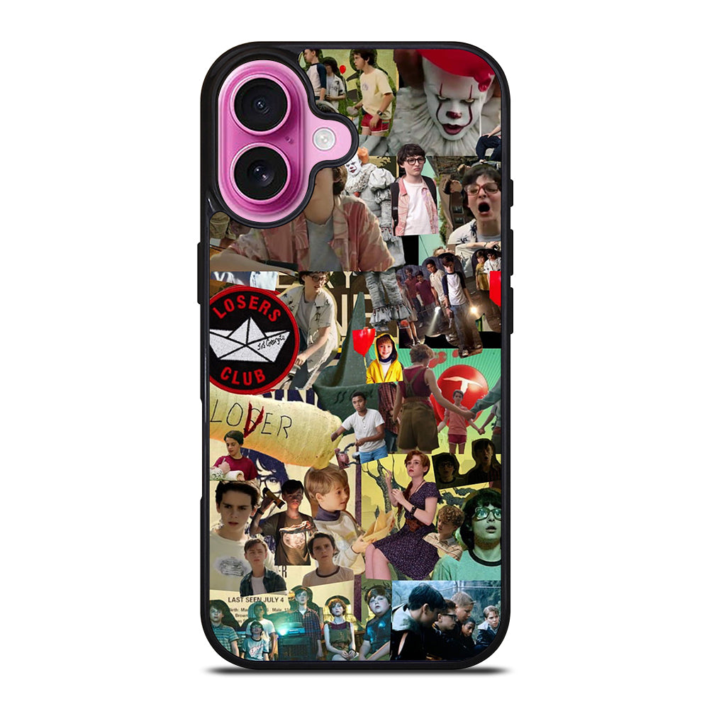 LOSERS CLUB IT MOVIES COLLAGE 2 iPhone 16 Plus Case Cover