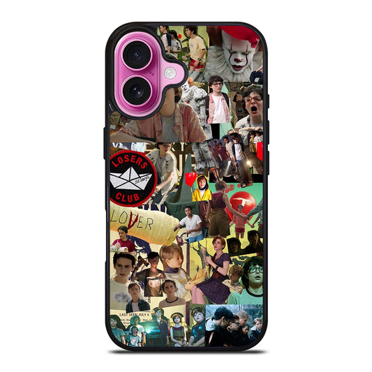 LOSERS CLUB IT MOVIES COLLAGE 2 iPhone 16 Plus Case Cover