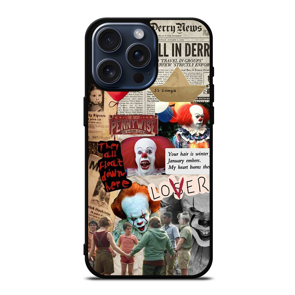 LOSERS CLUB IT MOVIES COLLAGE 3 iPhone 15 Pro Max Case Cover