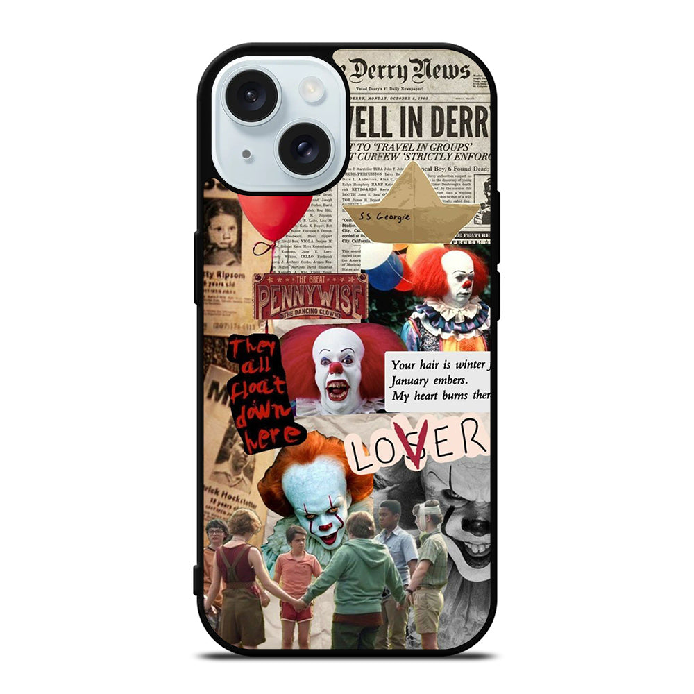 LOSERS CLUB IT MOVIES COLLAGE 3 iPhone 15 Case Cover