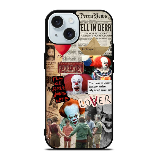 LOSERS CLUB IT MOVIES COLLAGE 3 iPhone 15 Case Cover