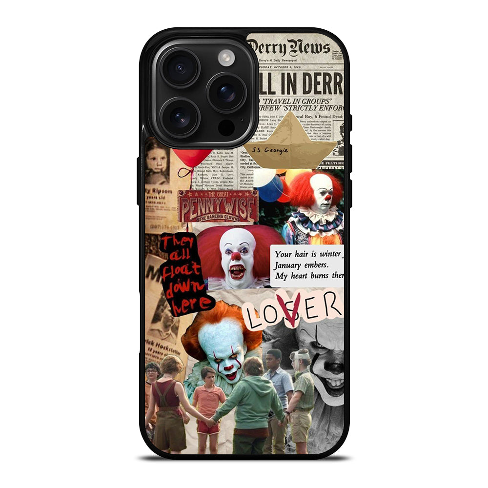 LOSERS CLUB IT MOVIES COLLAGE 3 iPhone 16 Pro Max Case Cover